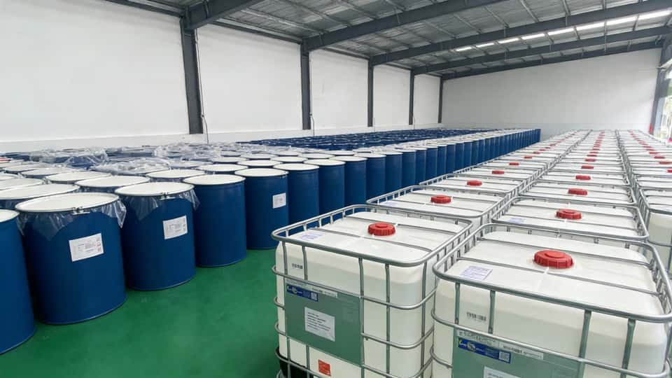 Finished product warehouse