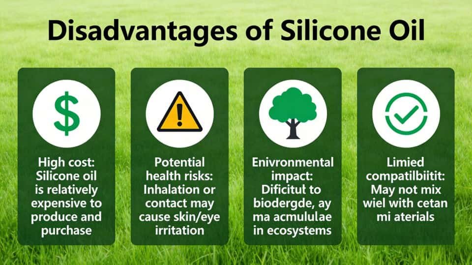 disadvantages of silicone oil (2)