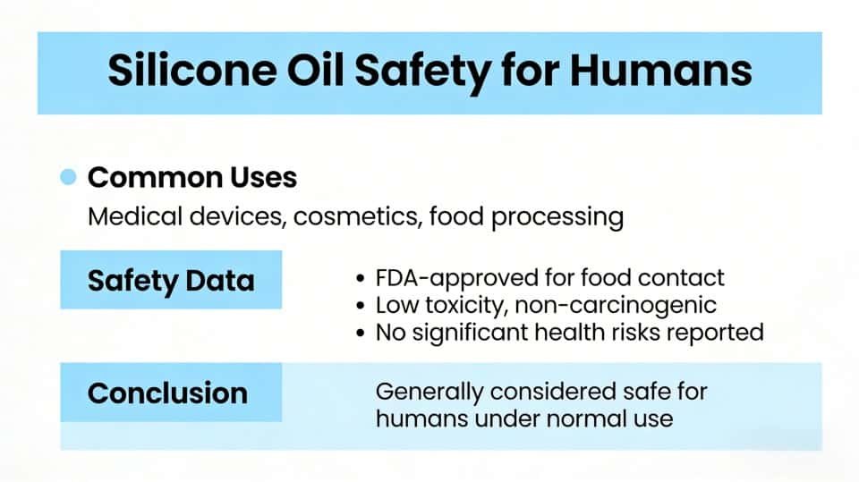 is silicone oil safe for humans (1)