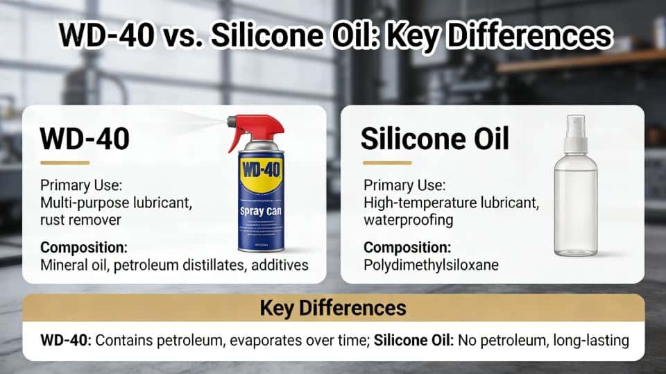 wd40 vs silicone oil 21