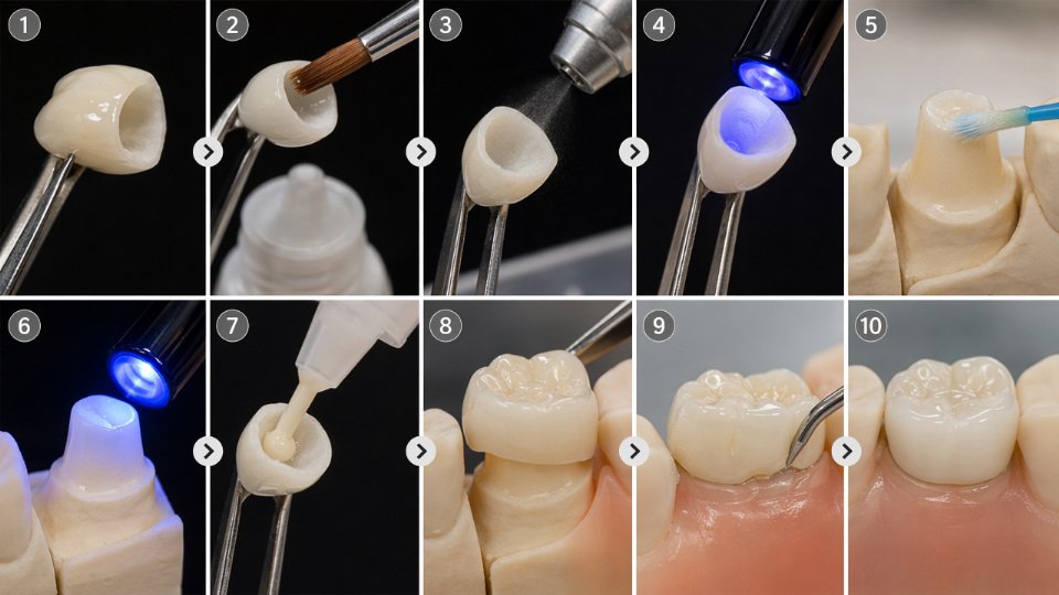 best-material-bond-zirconia-crowns-01-step-by-step-bonding-protocol-flowchart