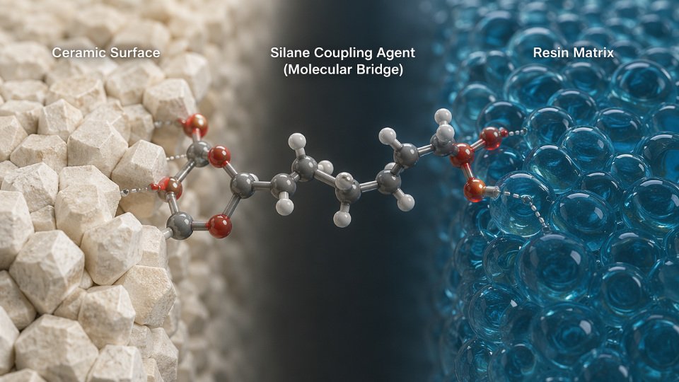 best-material-for-veneers-06-silane-coupling-agent-molecular-bridge-diagram