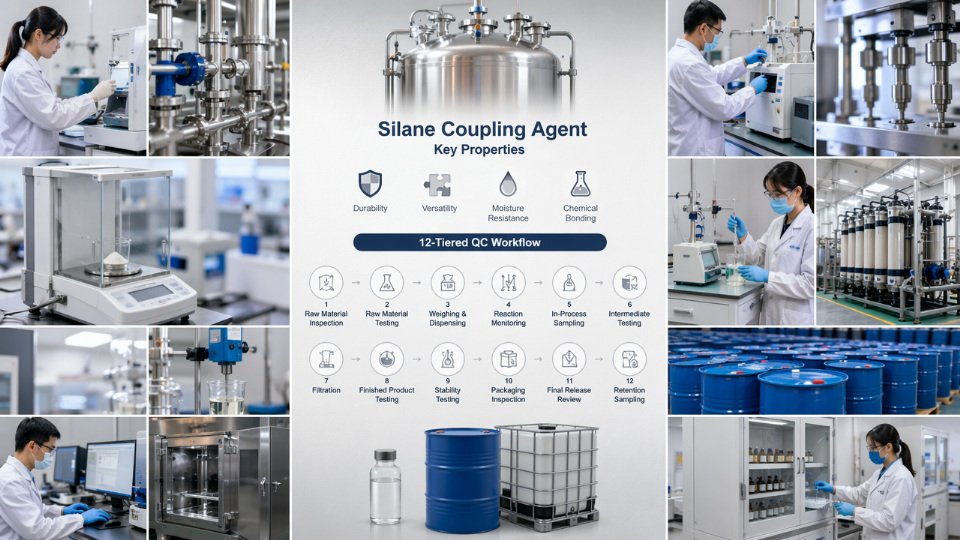 silane-coupling-agent-key-properties-12-tiered-qc-workflow-diagram