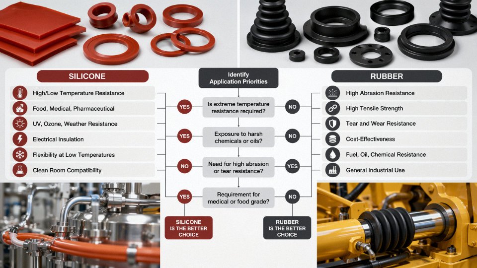 silicone-vs-rubber-application-fit-decision-map