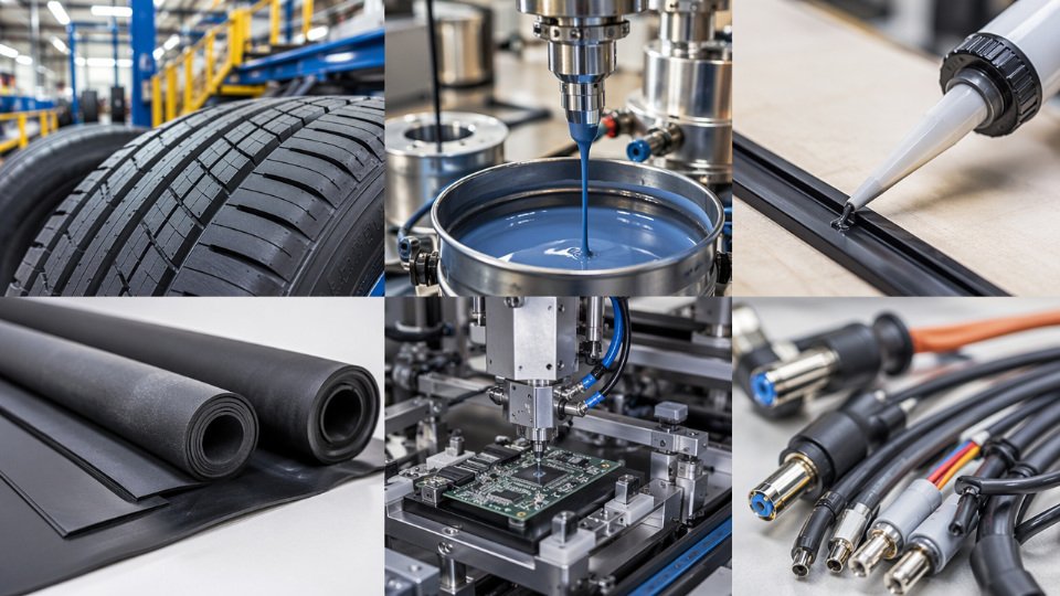 sourcing-silane-coupling-agent-industrial-08-application-specific-decision-matrix-rubber-composites-coatings-adhesives-electronics