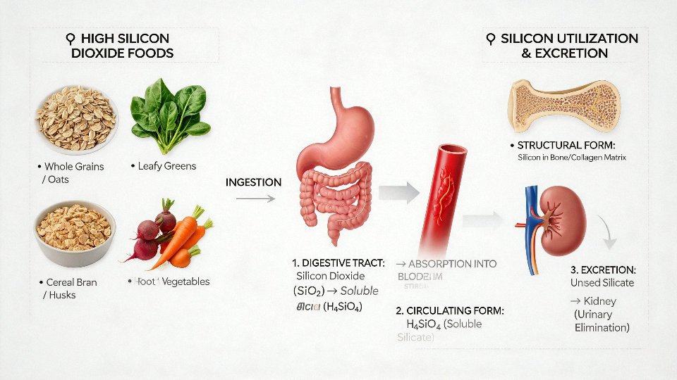 foods-high-silicon-dioxide-07-silicon-forms-and-absorption-pathways