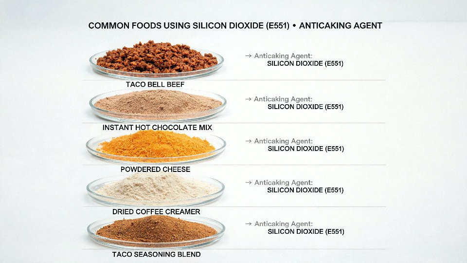silicon-dioxide-taco-bell-beef-01-comparison-chart-of-common-foods-that-may-use-anticaking-agents