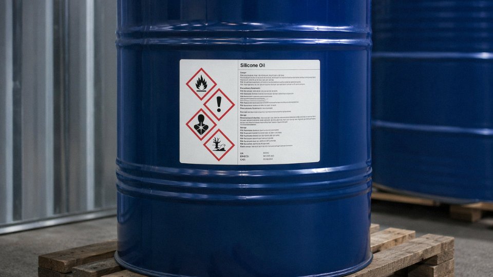 silicone-oil-packaging-options-08-ghs-label-diagram-on-200L-drum
