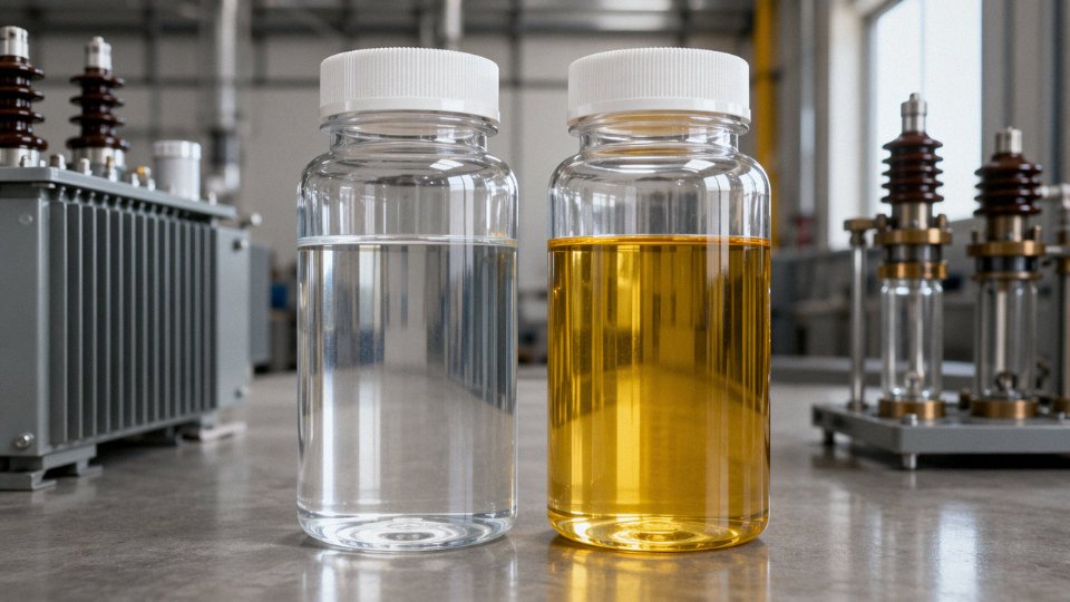 silicone-oil-vs-dielectric-oil-01-dielectric-properties-comparison-chart