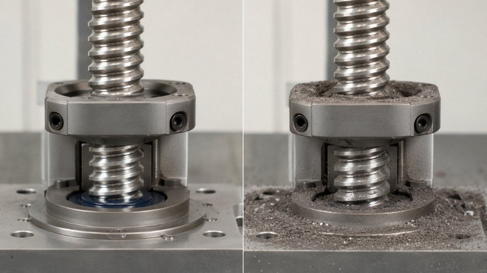 silicone-oil-vs-graphite-lubricant-01-dust-exposure-comparison-table