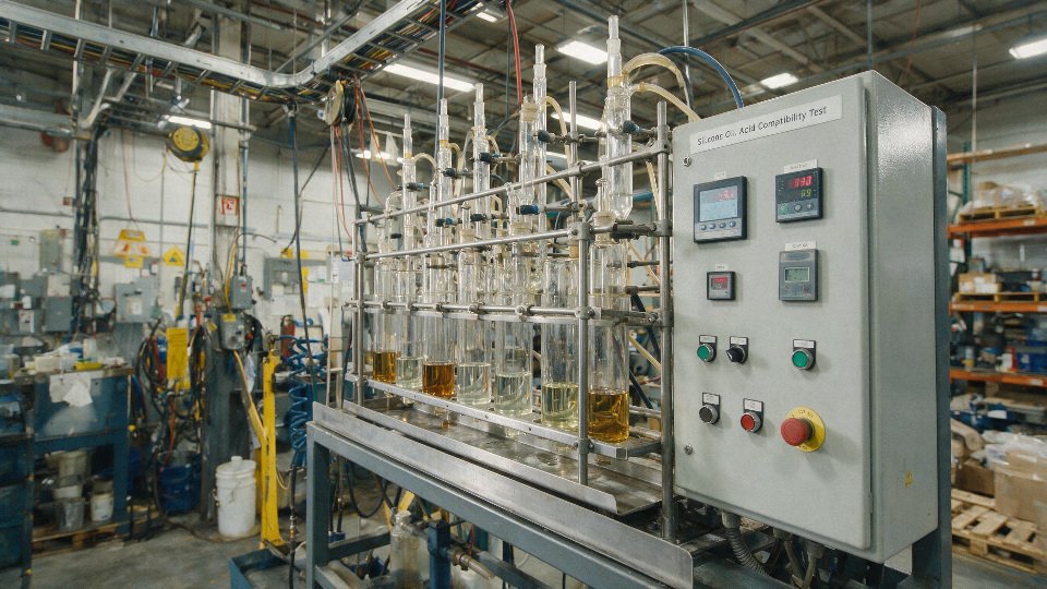 silicone-oil-acid-reaction-06-lab-and-plant-test-matrix-for-silicone-oil-acid-compatibility