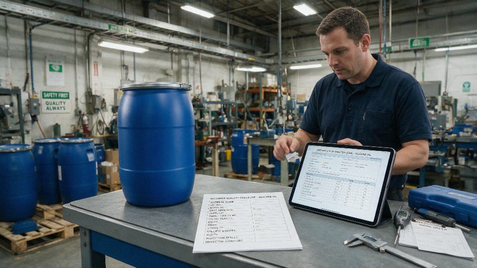 silicone-oil-properties-guide-07-incoming-quality-checklist-for-silicone-oil-drums-and-lab-coa-review