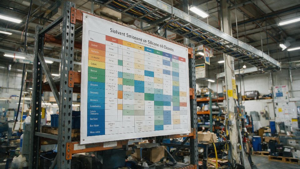 solvents-dissolve-silicone-oil-01-solvent-family-comparison-chart-for-silicone-oil-cleaning