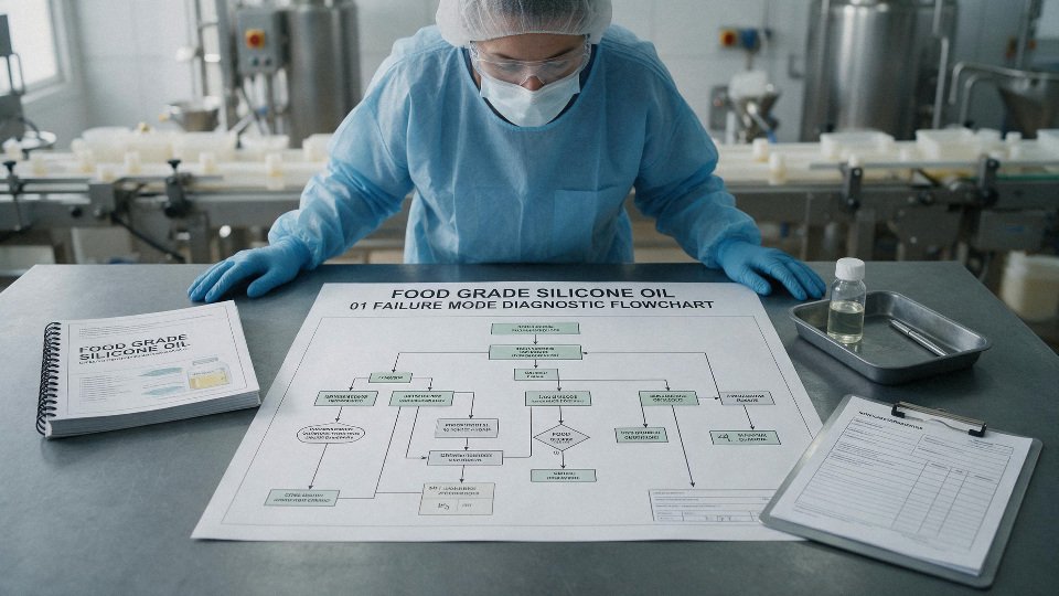 food-grade-silicone-oil-01-failure-mode-diagnostic-flowchart