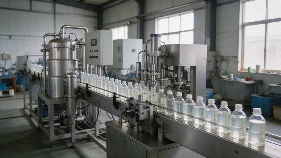 industrial-silicone-oil-synthesis-06-finished-silicone-oil-polishing-and-packaging-line