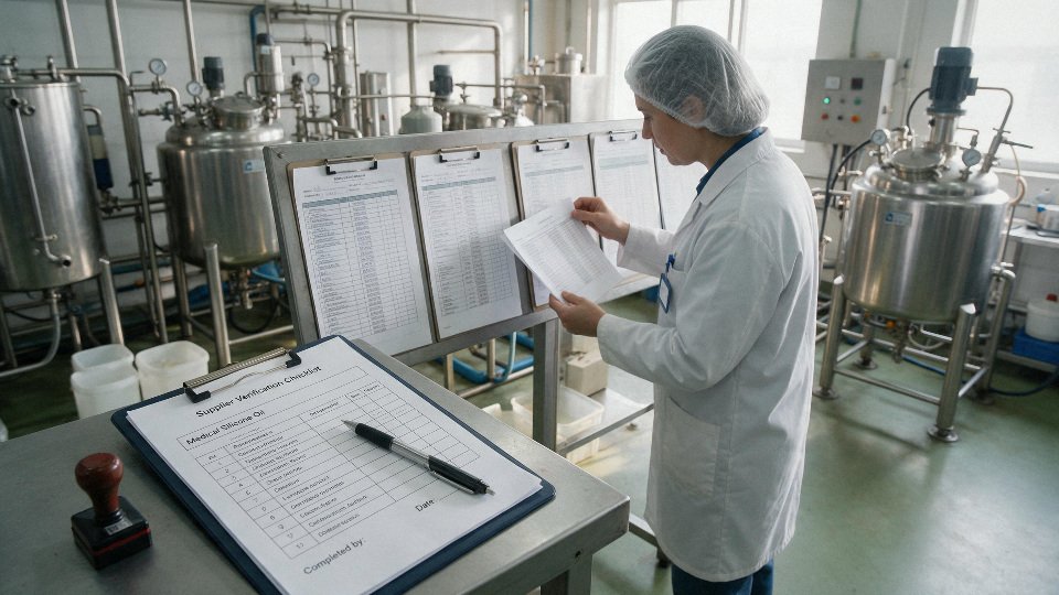 medical-silicone-oil-production-01-supplier-verification-checklist-for-medical-silicone-oil