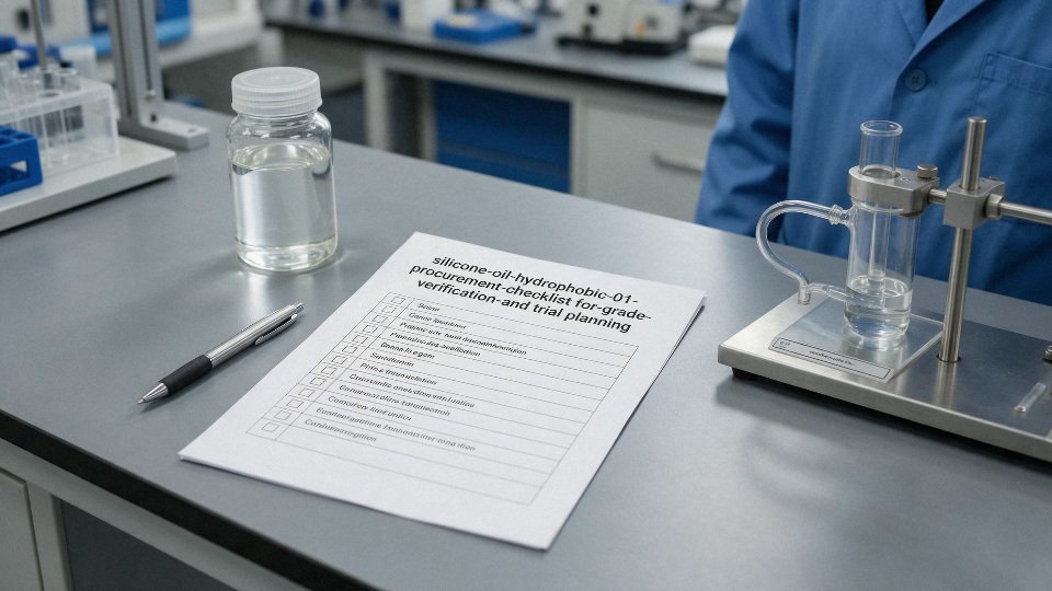 silicone-oil-hydrophobic-01-procurement-checklist-for-grade-verification-and-trial-planning