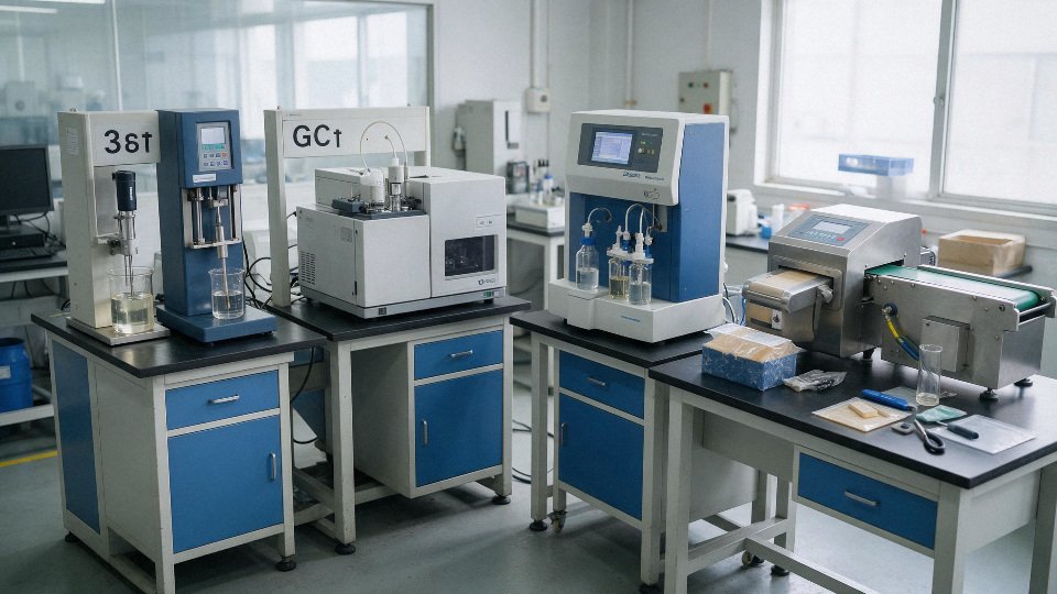silicone-oil-process-06-quality-lab-checkpoints-with-viscosity-gc-moisture-packaging-inspection