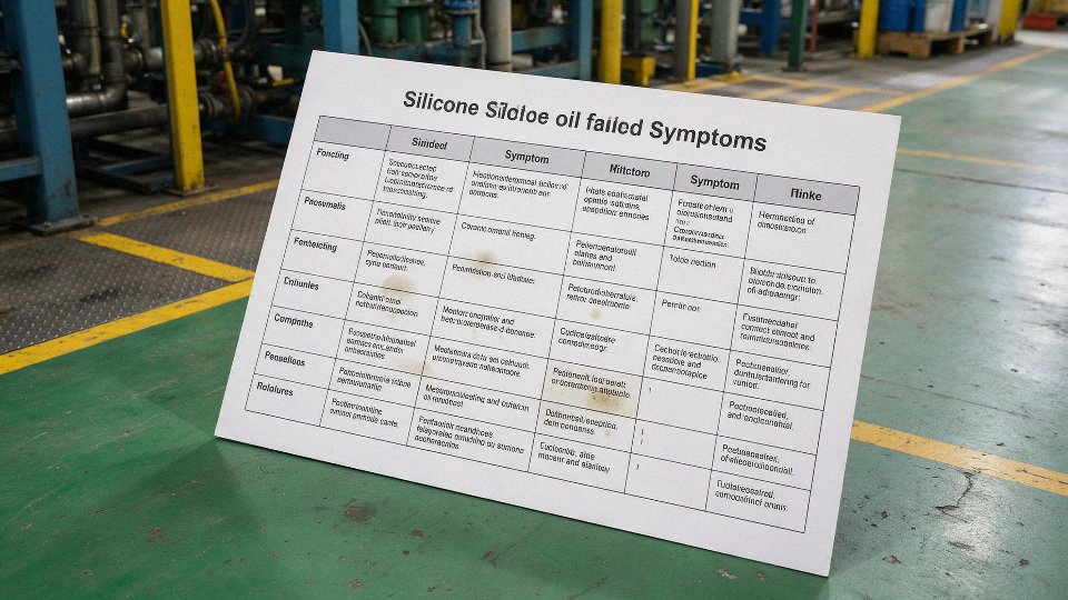 silicone-oil-quality-parameters-07-silicone-oil-failure-symptoms-table-on-plant-floor