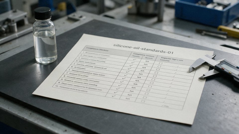 silicone-oil-standards-01-compliance-checklist-matrix-for-silicone-oil-sourcing