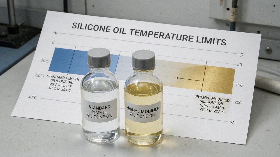silicone-oil-temperature-limits-01-temperature-range-chart-for-standard-dimethyl-vs-phenyl-modified-silicone-oils