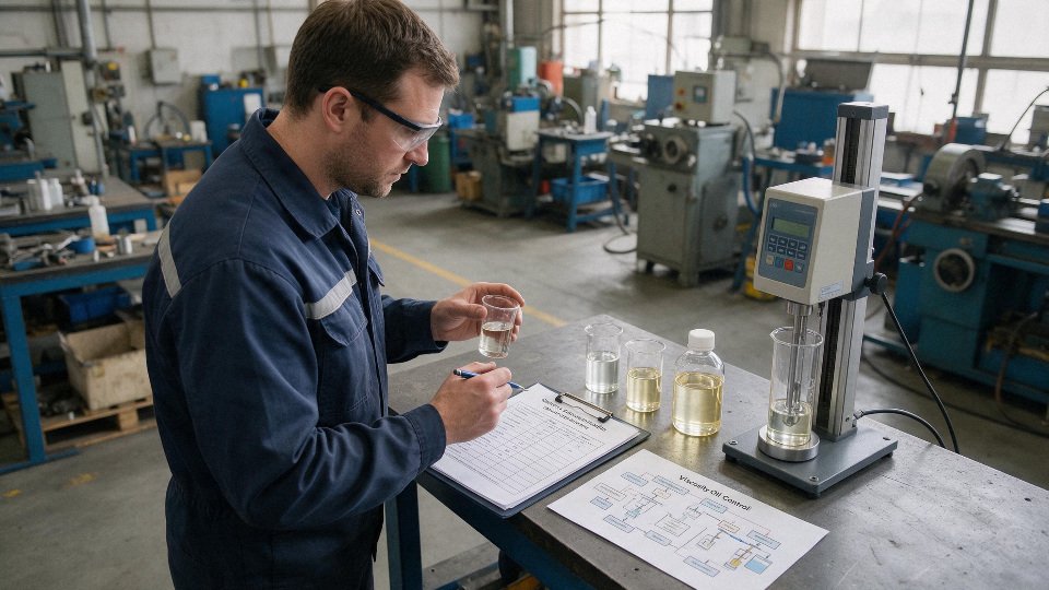 silicone-oil-viscosity-control-01-viscosity-verification-checklist-flowchart