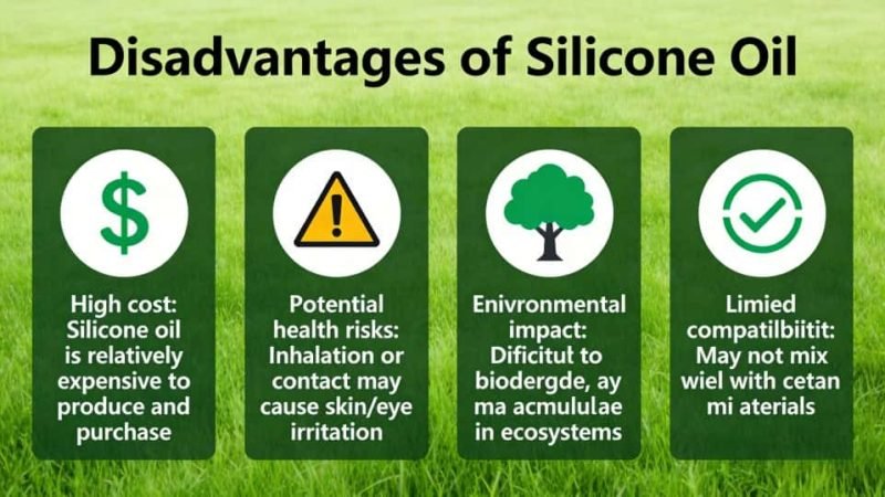 disadvantages of silicone oil (2)